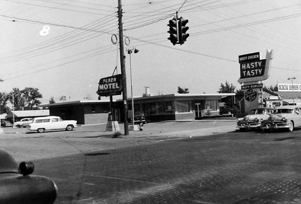Hasty Tasty/Plaza Motel Keowee 1957